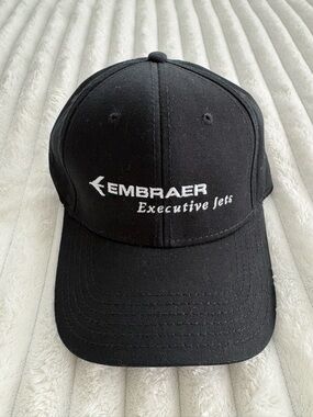 OTTO Black Cap with White Embroidered Logo